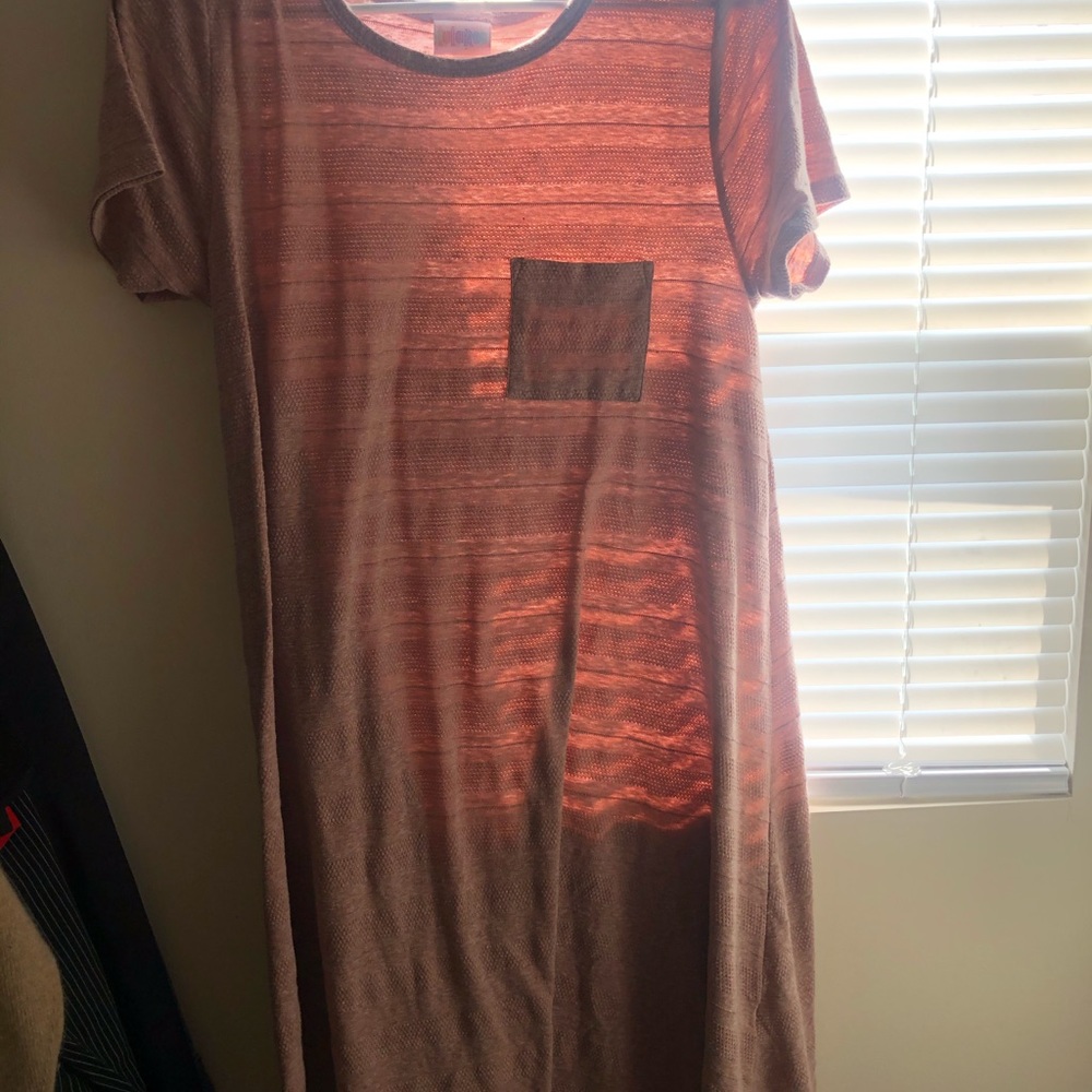 Lularoe high low dress